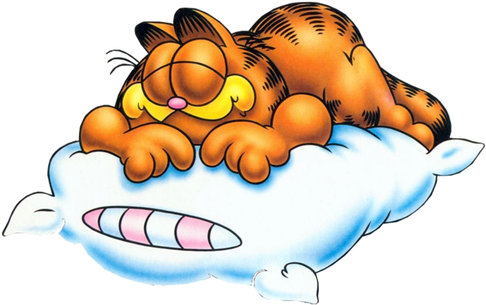 Garfield - Garfield Schläft (800x600)