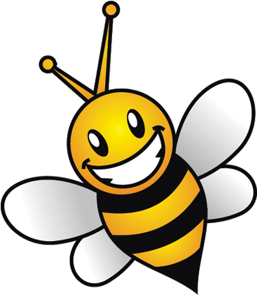 Boost Of Nutrients To Your Lawn Or Flower Beds For - Happy Bee Png (400x430)