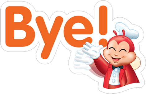 Sticker 16 From Collection «bee Happy With Jollibee - Jollibee Viber Sticker Download (490x317)