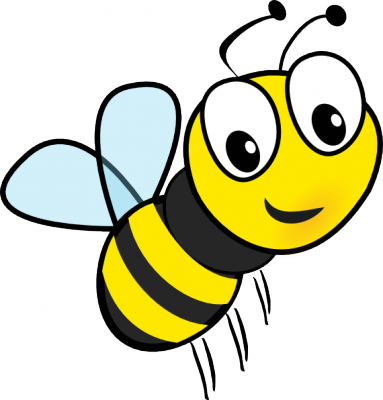 "bee Happy" Childminding - Bee Clipart (383x400)