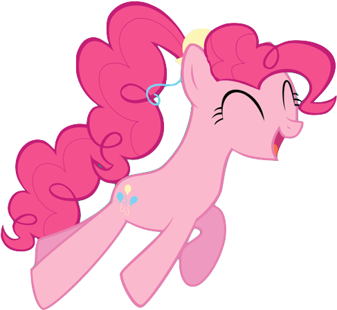 Mlp Pinkie Pie With A Ponytail By Winxflorabloomroxy - Mlp Pinkie Pie Ponytail (524x525)