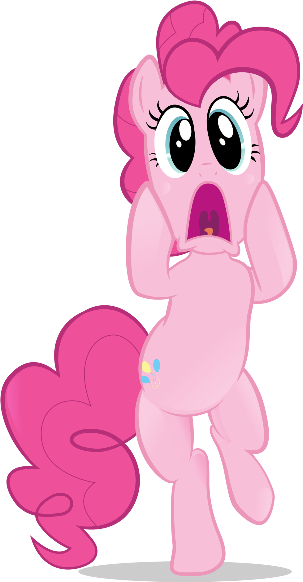 Pinkie Pie Scream By Jrrhack Pinkie Pie Scream By Jrrhack - Cartoon (1024x1902)