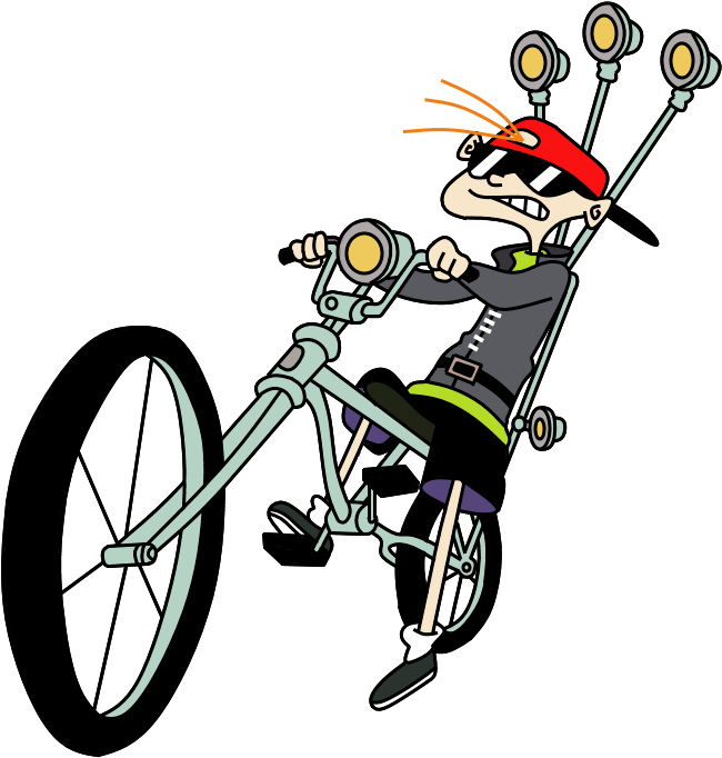 Xmits 72 1 The Dorkinator By Savagebolt95 - Hybrid Bicycle (687x760)