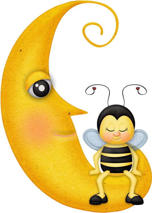 Bee Happy - Lua De Mel Desenho (610x870)