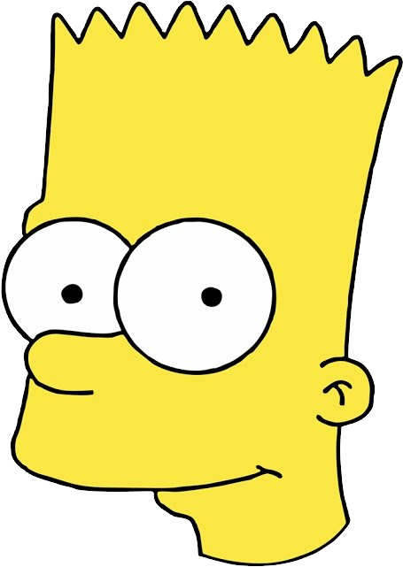Bart Simpson Head Png (500x700)