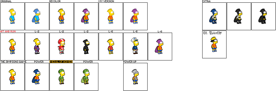 Bart Simpson Games By Metalangelol - Cartoon (909x301)