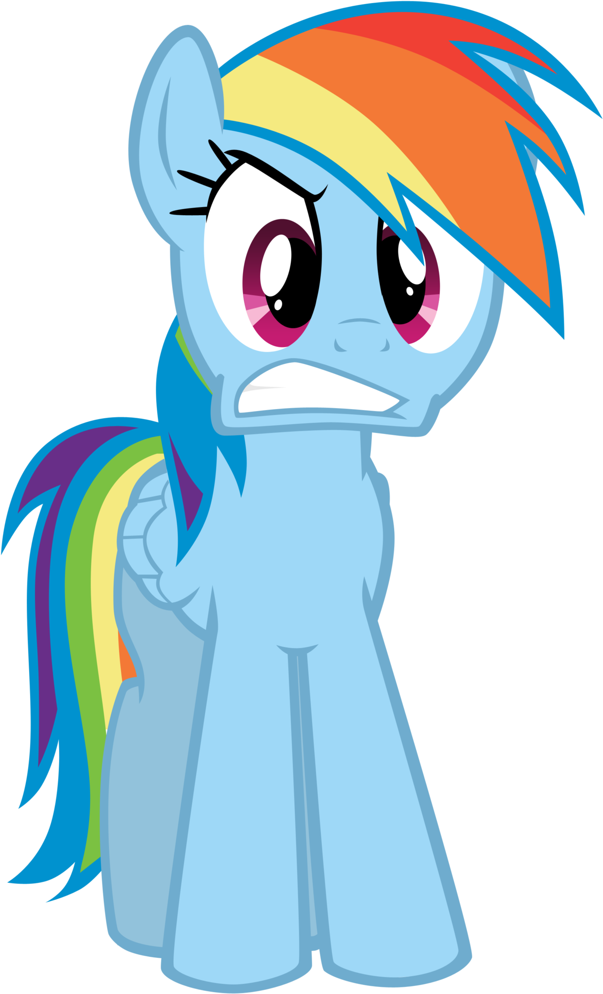 Rainbow Dash Doesn't Like The Looks Of That By Mrlolcats17 - Slike My Little Pony Rainbow Dash (1280x1984)