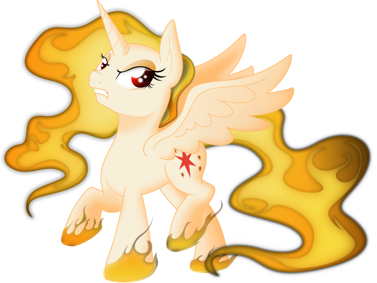 Alicorn, Angry, Artist - Cartoon (1280x962)