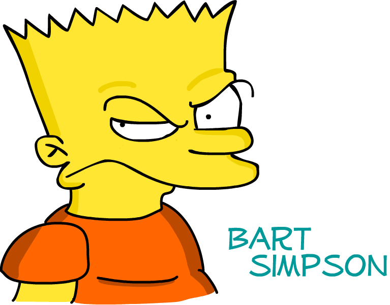Simpsons Bart - Bart Simpson (767x601)