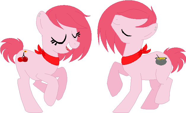 Cheery Pie And Cheesy Cake By Iesbeans - Mlp Next Gen Of Pinkie Pie (675x438)