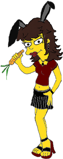 Bunny Icon - Shauna The Simpsons (399x681)