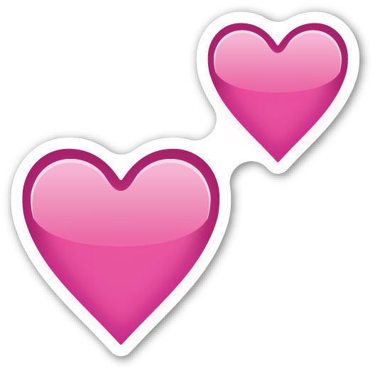 Não Deixaremos Mais Na Mão Nossos Leitores, Que Por - Two Heart Emoji Png (850x842)