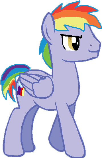 My Little Pony Rainbow Dash Dad - Rainbow Dash's Dad's Name (564x600)