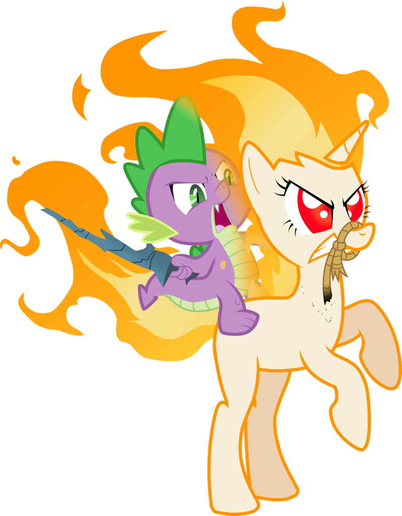 Shadowgtr, Glare, Gritted Teeth, Mane Of Fire, - Cartoon (799x1024)