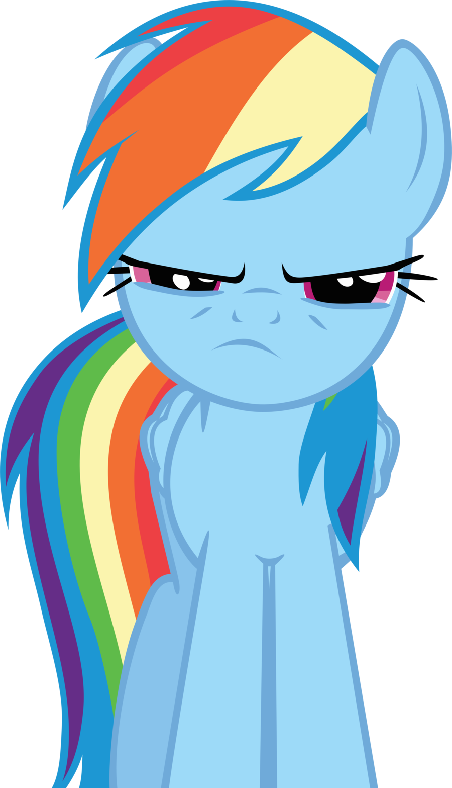 Rainbow Dash Is Not Amused By Fabulouspony - Rainbow Dash Animated Gif (900x1567)