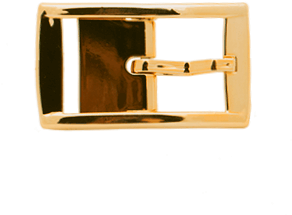 Gold Chrome Buckle Classic - Buckle (533x300)