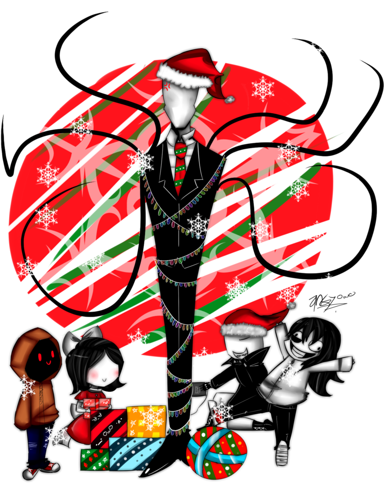 Merry Xmas By Angy-ann - Illustration (811x985)