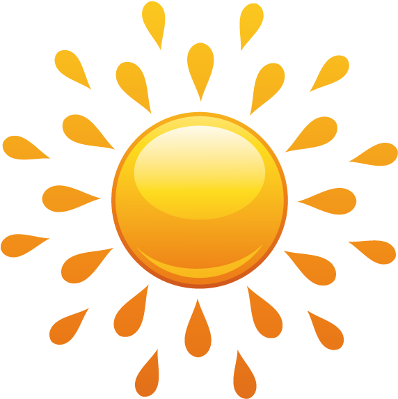El Sol Es Una Estrella Que Nos Da Calor Y Luz Desde - Ideas Of Logo With Sun (598x607)