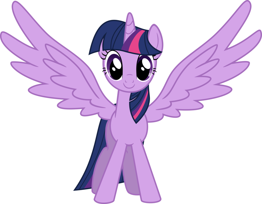 My Little Pony Friendship Is Magic Twilight Sparkle - Twilight Sparkle Alicorn Flying (1024x796)