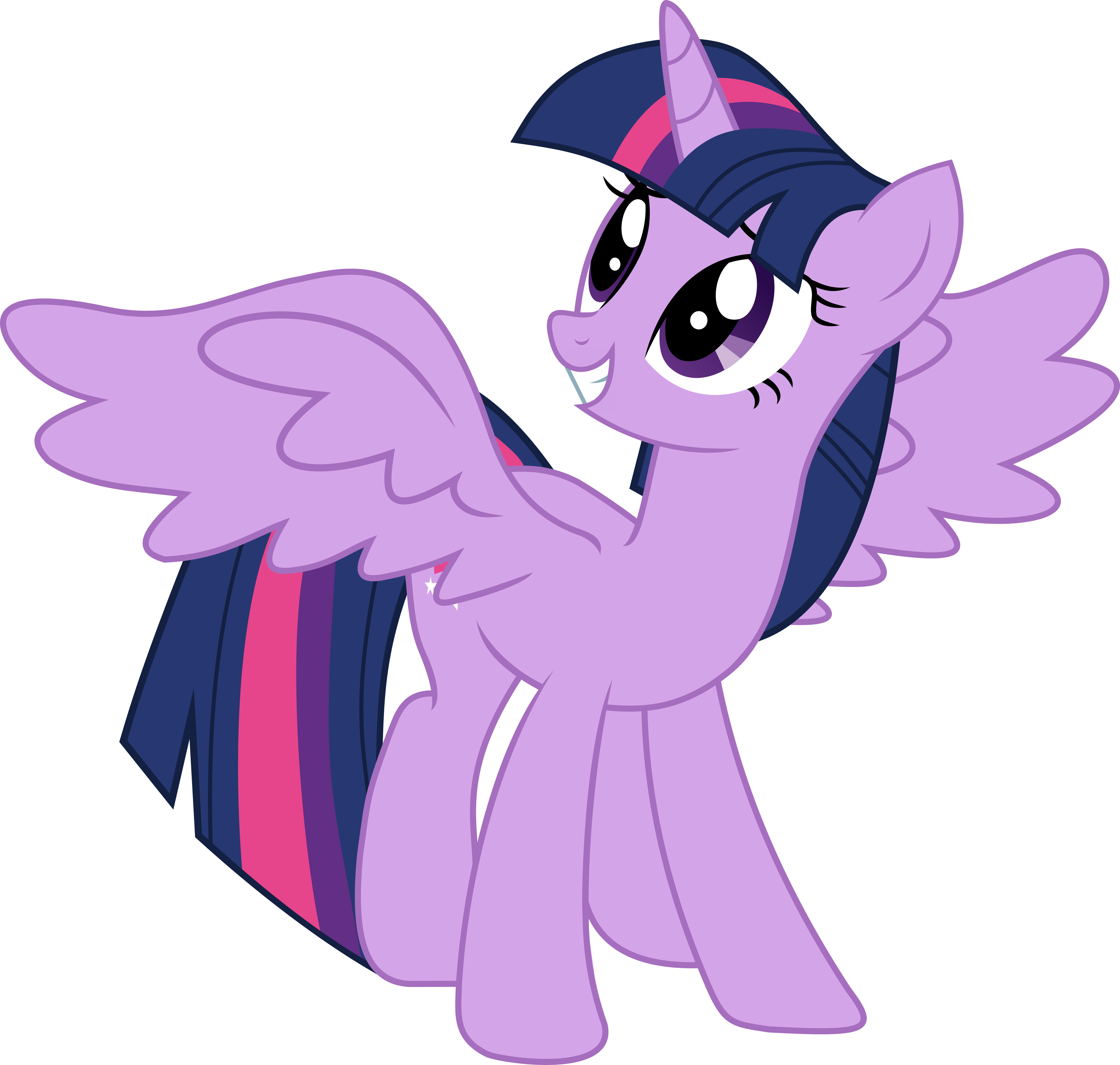 Twilight Sparkle Alicorn Vector By Mlp-mayhem - My Little Pony Princess Twilight Sparkle (4206x4000)