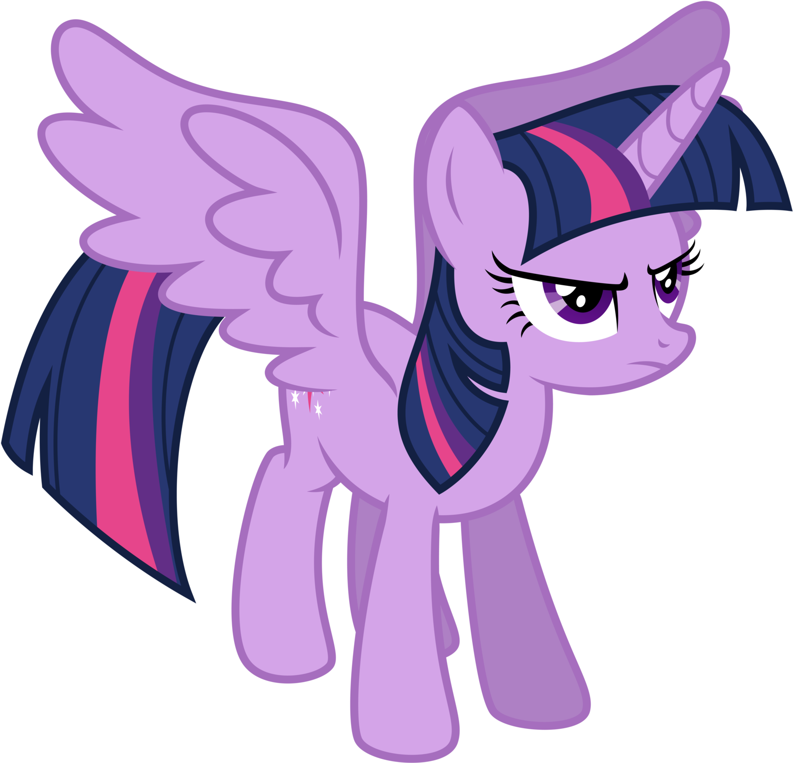 Twilight Sparkle Alicorn Princess - Friendship Is Magic Twilight Sparkle (1600x1559)