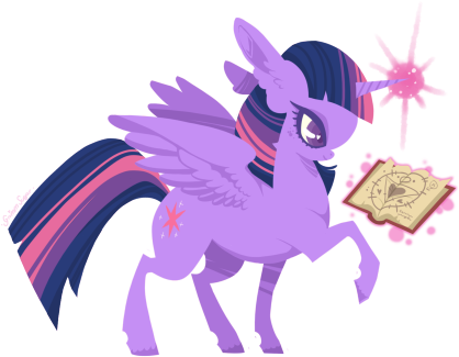 Love Art Cute Kawaii My Little Pony Twilight Sparkle - Content Marketing (500x353)