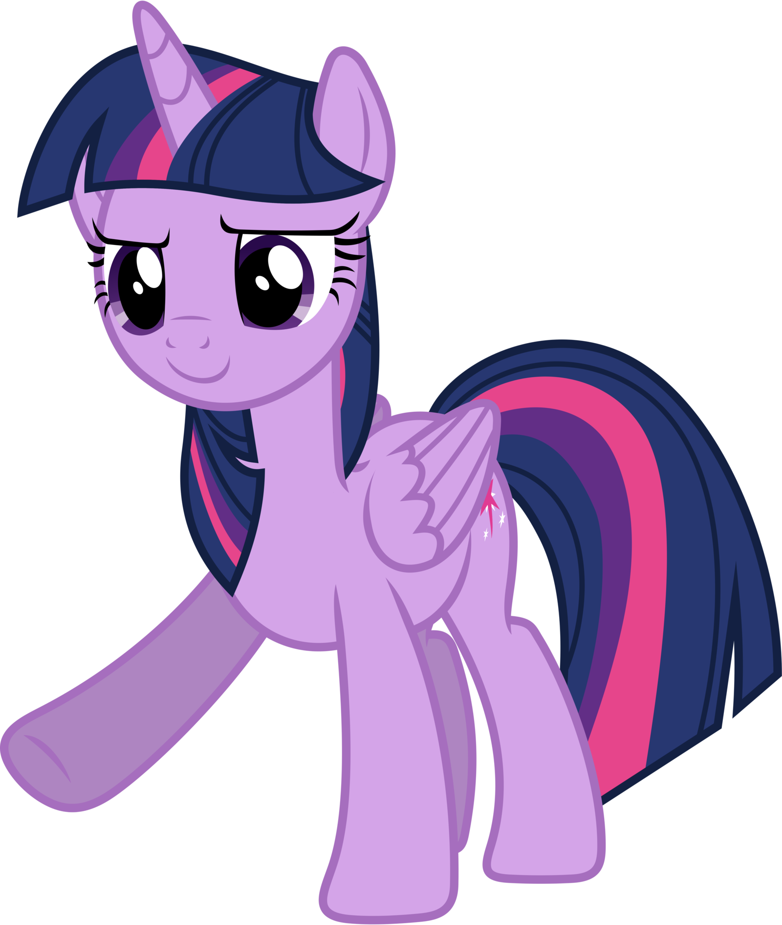 My Little Pony Friendship Is Magic Twilight Sparkle - Twilight Sparkle Alicorn Mlp (1600x1891)