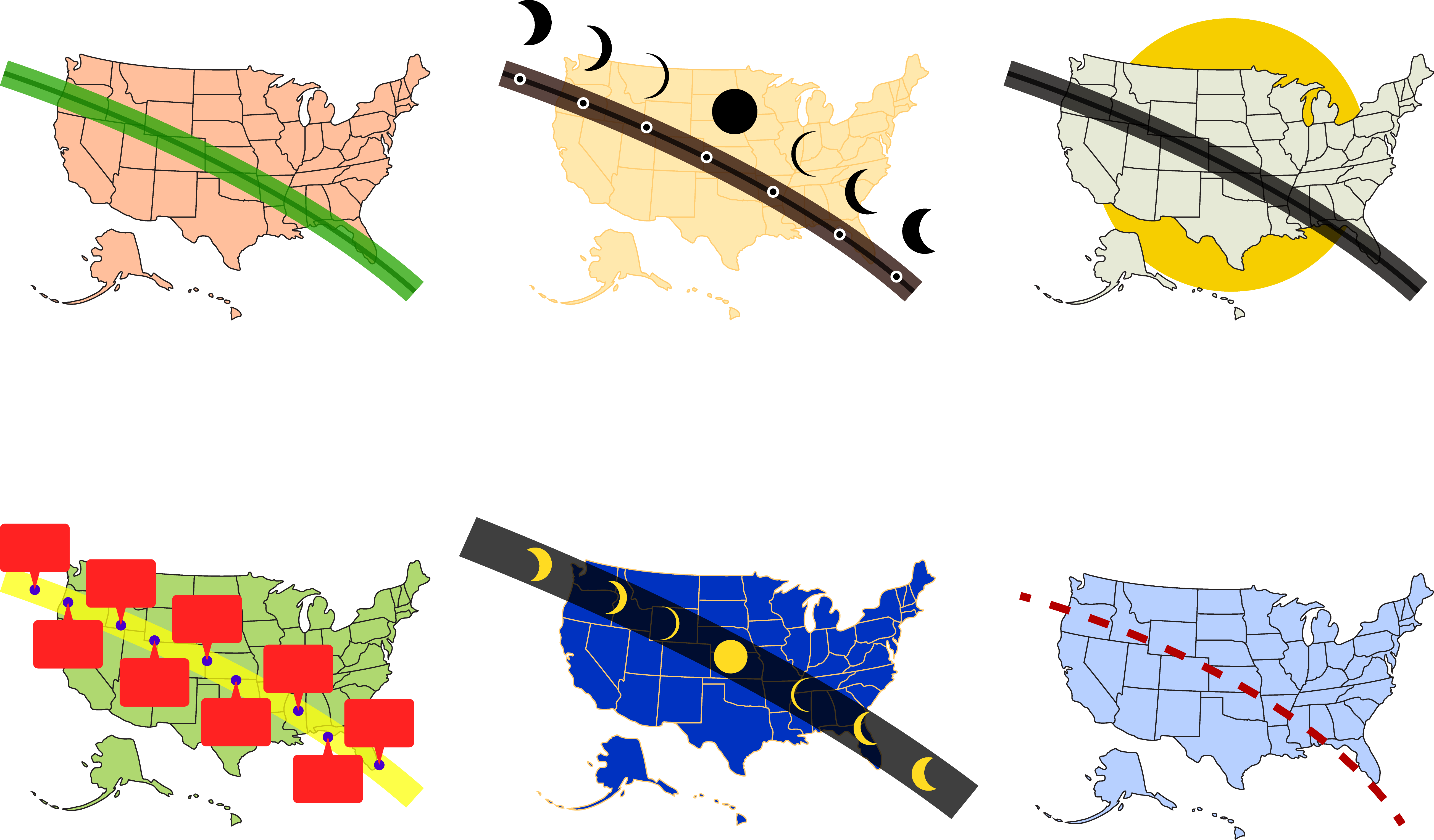 Solar Eclipse Of August 21, 2017 Solar Eclipse Of July - Solar Eclipse Of August 21, 2017 Solar Eclipse Of July (5191x3042)