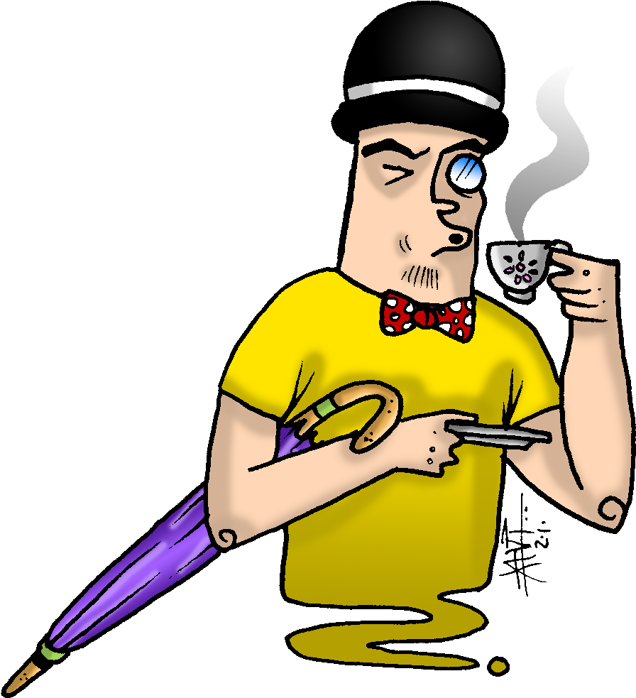 Hace Apenas Unos Días Os Presenté En El Blog Un Par - Cartoon (995x1082)