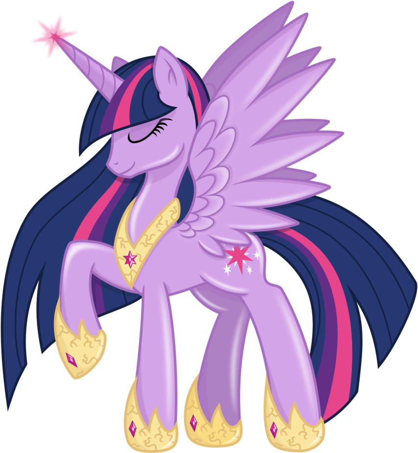 Alicorn Princess Twilight Sparkle - Twilight Sparkle (862x927)