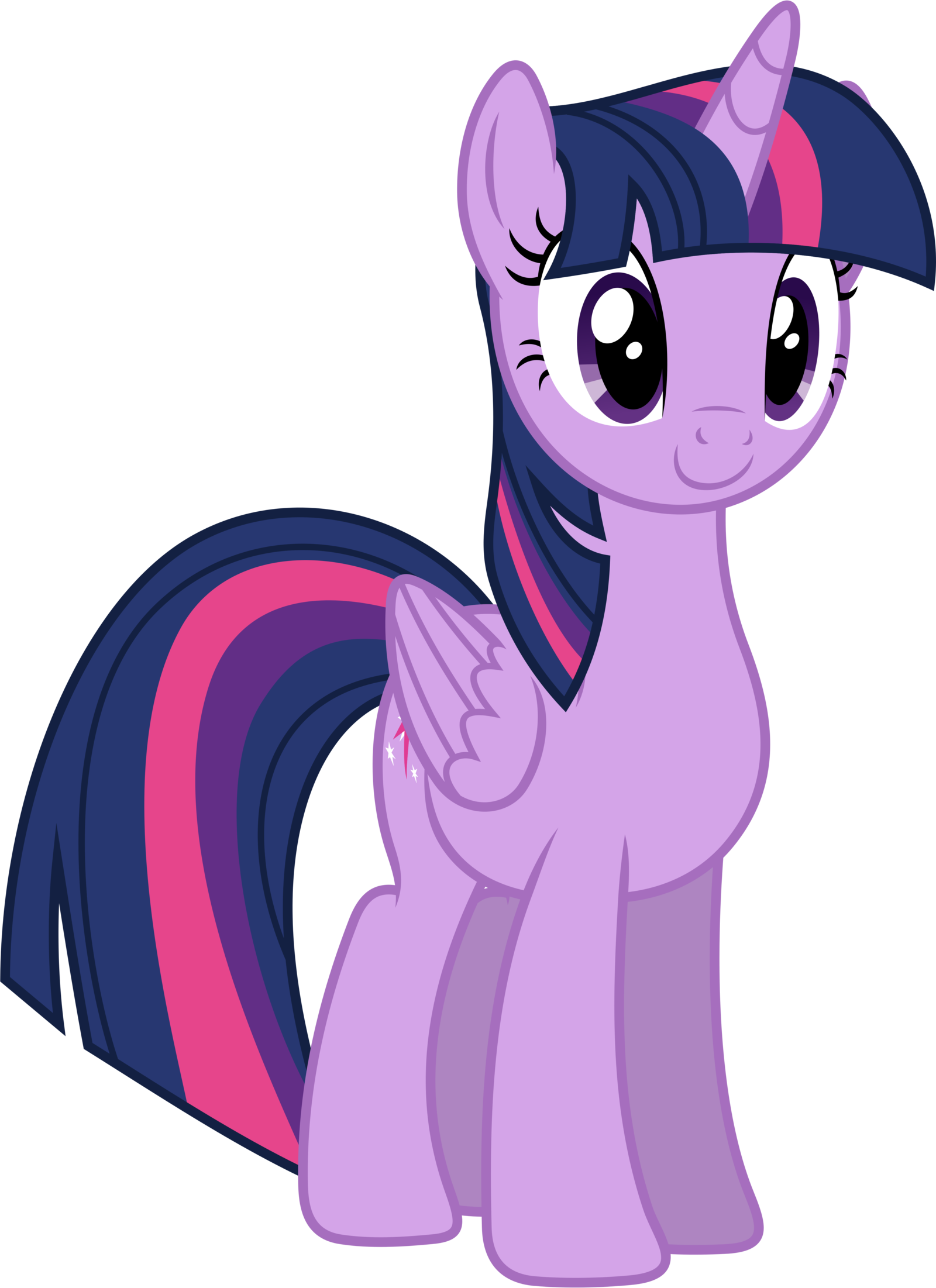 My Little Pony Friendship Is Magic Wallpaper Twilight - My Little Pony Twilight Sparkle Filly (1600x2202)