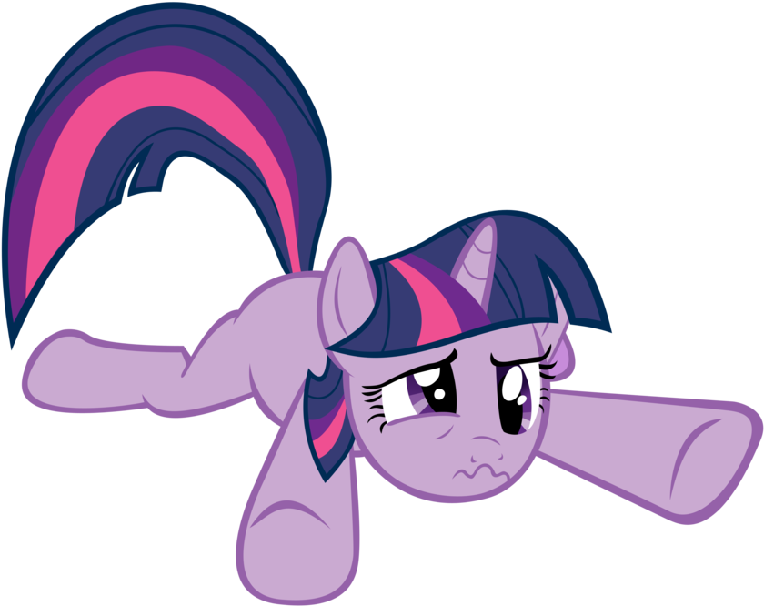 Twilight Sparkle My Little Pony Friendship Is Magic - Twilight Sparkle Knocked Out (900x717)