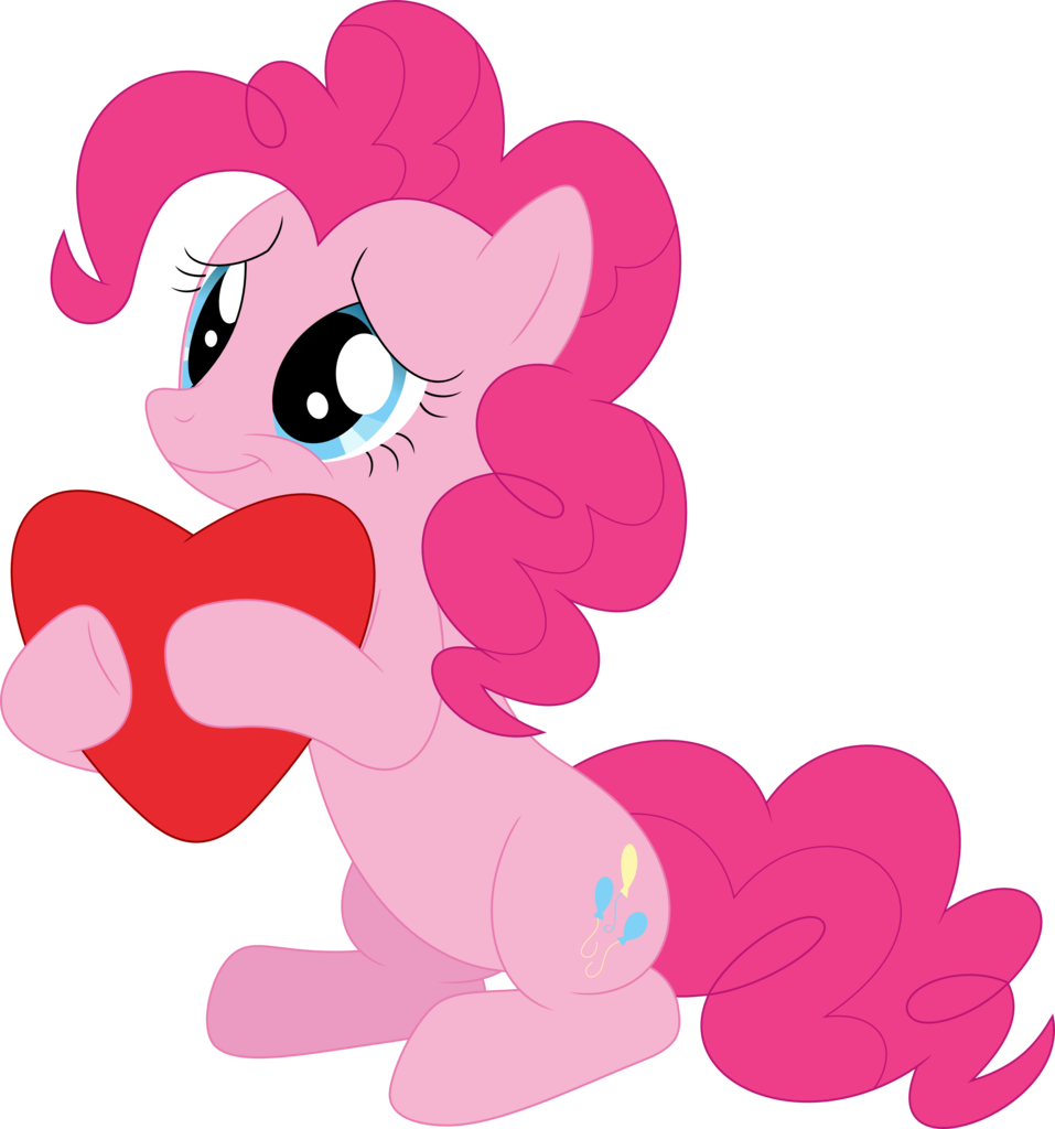 Porygon2z, Cute, Diapinkes, Heart, Holiday, Pinkie - Pinkie Pie (957x1024)