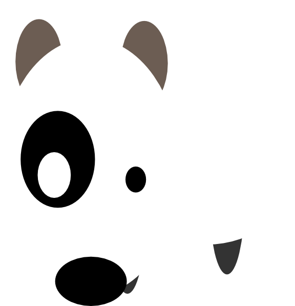 Toe Dog Body Clip Art At Clker - Bull Terrier (576x597)