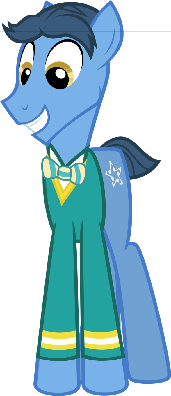 Toe Tapper Smile By Jeatz-axl - Cartoon (588x1359)