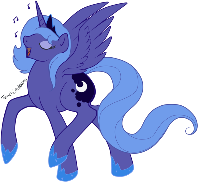 Princess Luna By Tenchi-outsuno - Princess Luna (900x874)