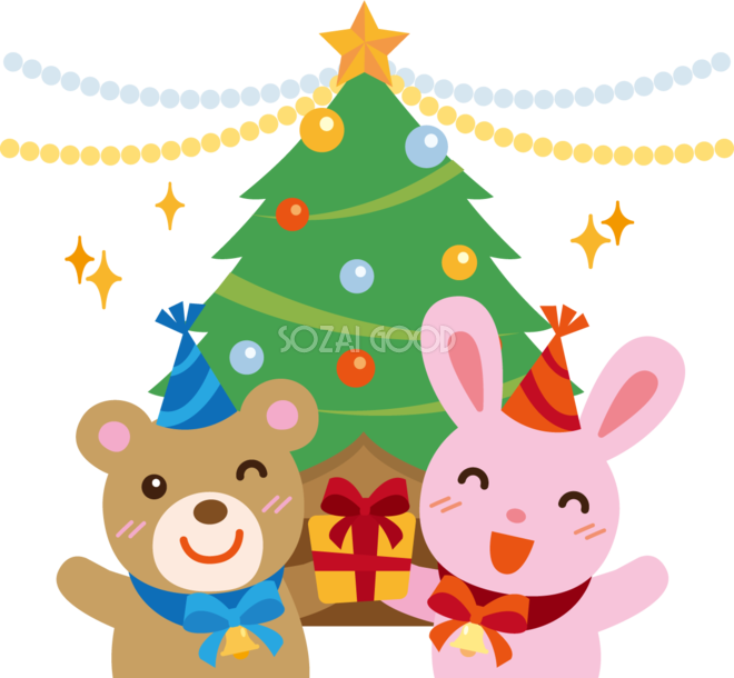 冬 かわいいイラスト 無料 - Rabbit (660x610)