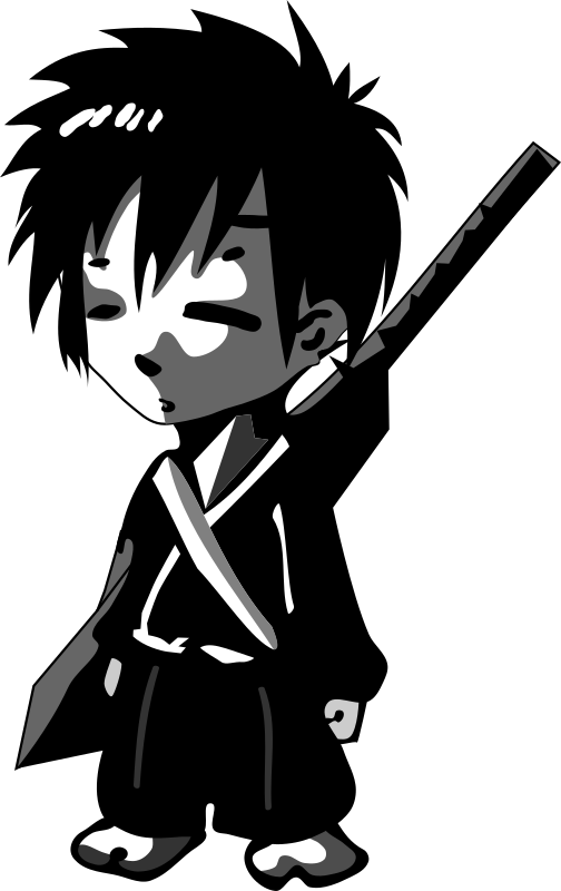 Medium Image - Samurai I Love Japan Martial Art T Shirt Tees (504x800)