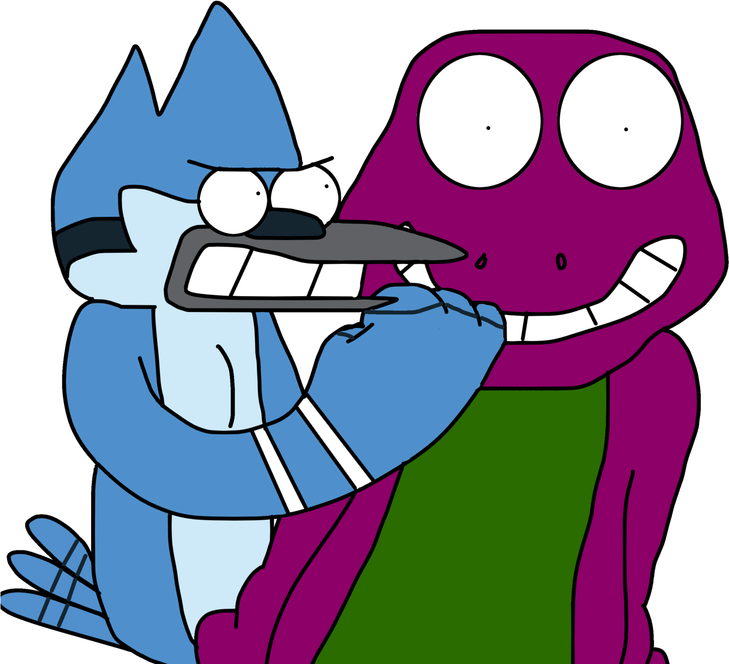 Barney Clip Art Medium Size - Mordecai Barney (1600x1573)