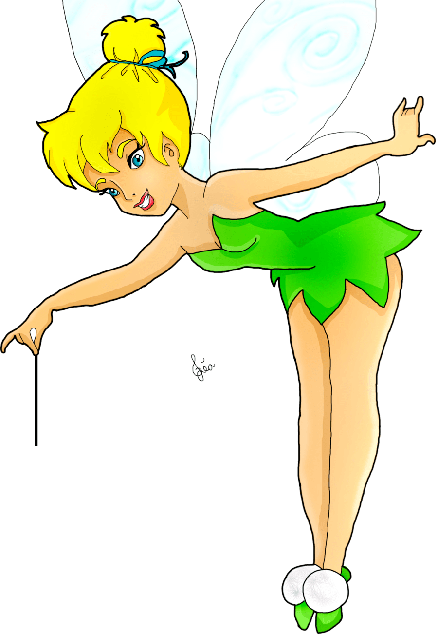 Tinkerbell By Lubie-lu - Tinker Bell (900x1305)