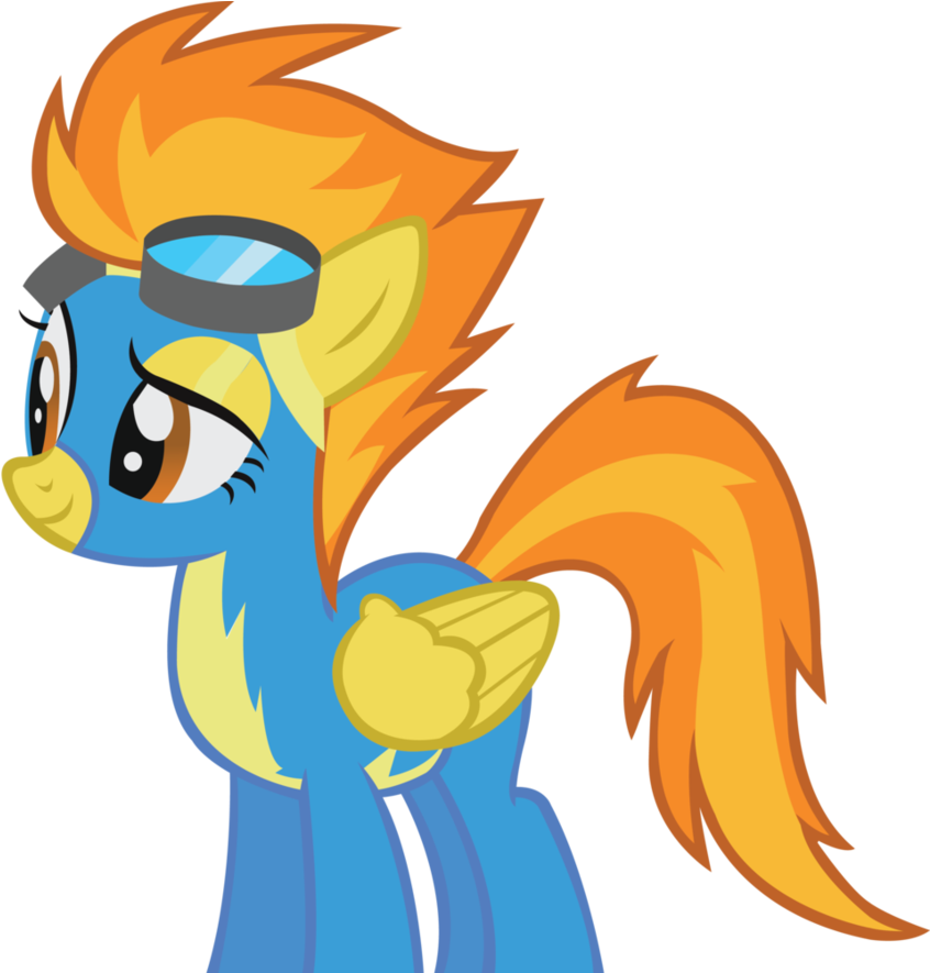 Spitfire By Midnite99 - My Little Pony Spitifire (903x884)