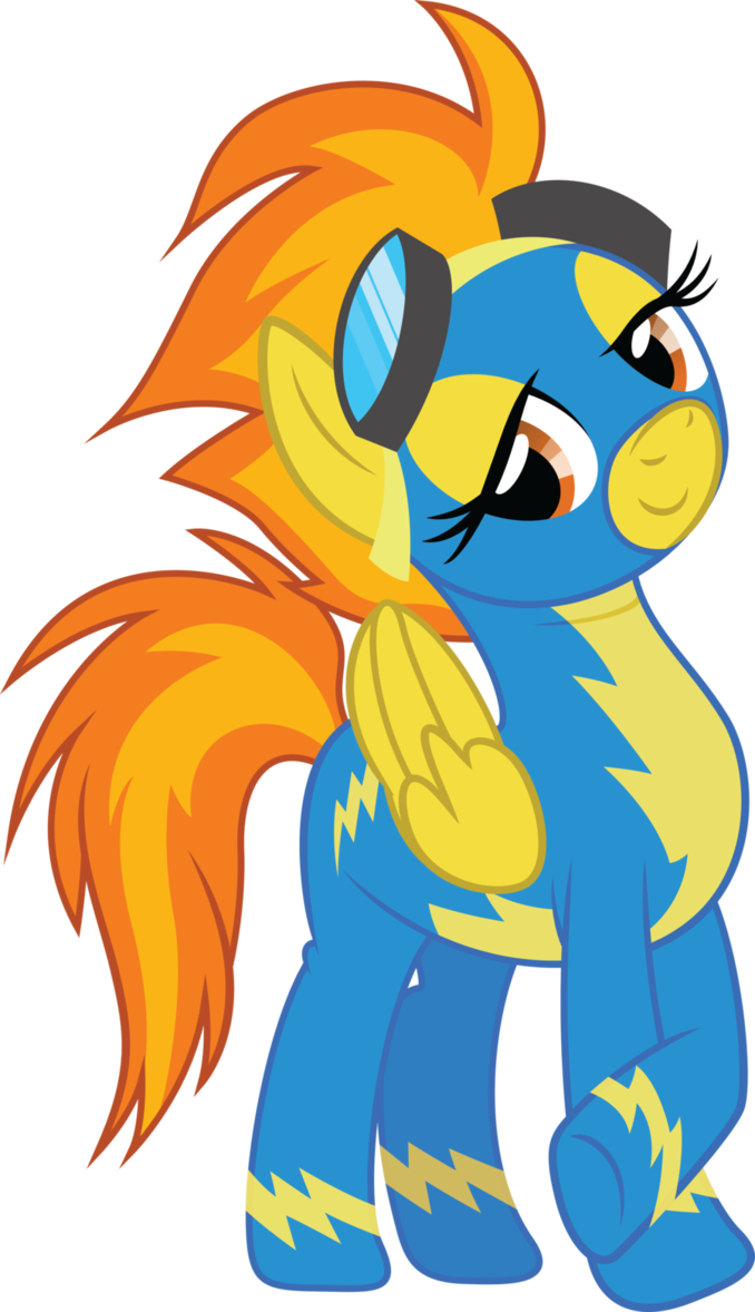 My Little Pony Rainbow Dash And Spitfire - Spitfire Little Pony (678x1178)