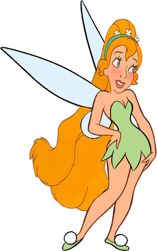Thumbelina As Tinkerbell By Darthranner83 - Thumbelina Png (525x817)