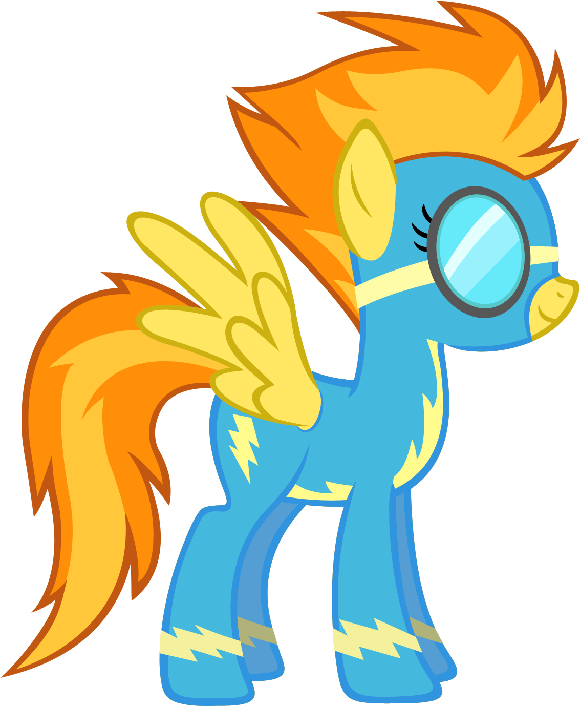 Spitfire Wonderbolt Alt Vector By Durpy - My Little Pony Wonderbolts Spitfire (1532x1460)