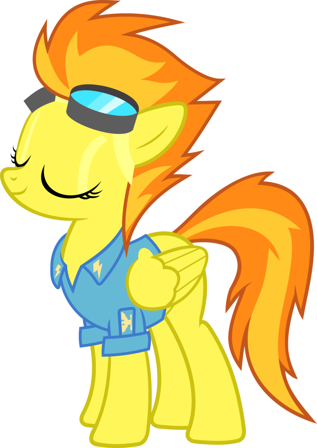 Mlp Spitfire Vector - Comics (1024x1447)