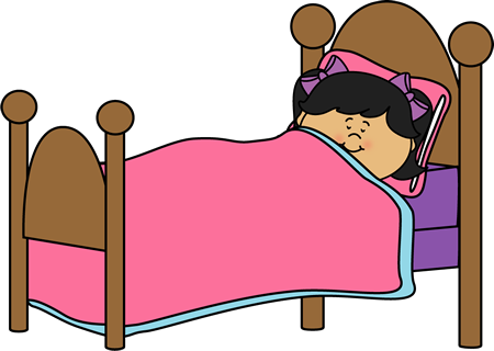 Girl Sleeping Clip Art - Clip Art Boy Sleeping (450x320)