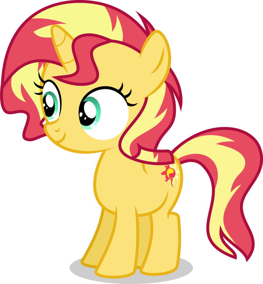 Filly Sunset Shimmer By Xebck On Deviantart - My Little Pony Sunset Shimmer Baby (859x930)