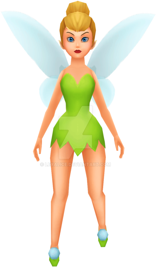 High Poly Tinkerbell Wip By Lexalice - Fairy (894x894)