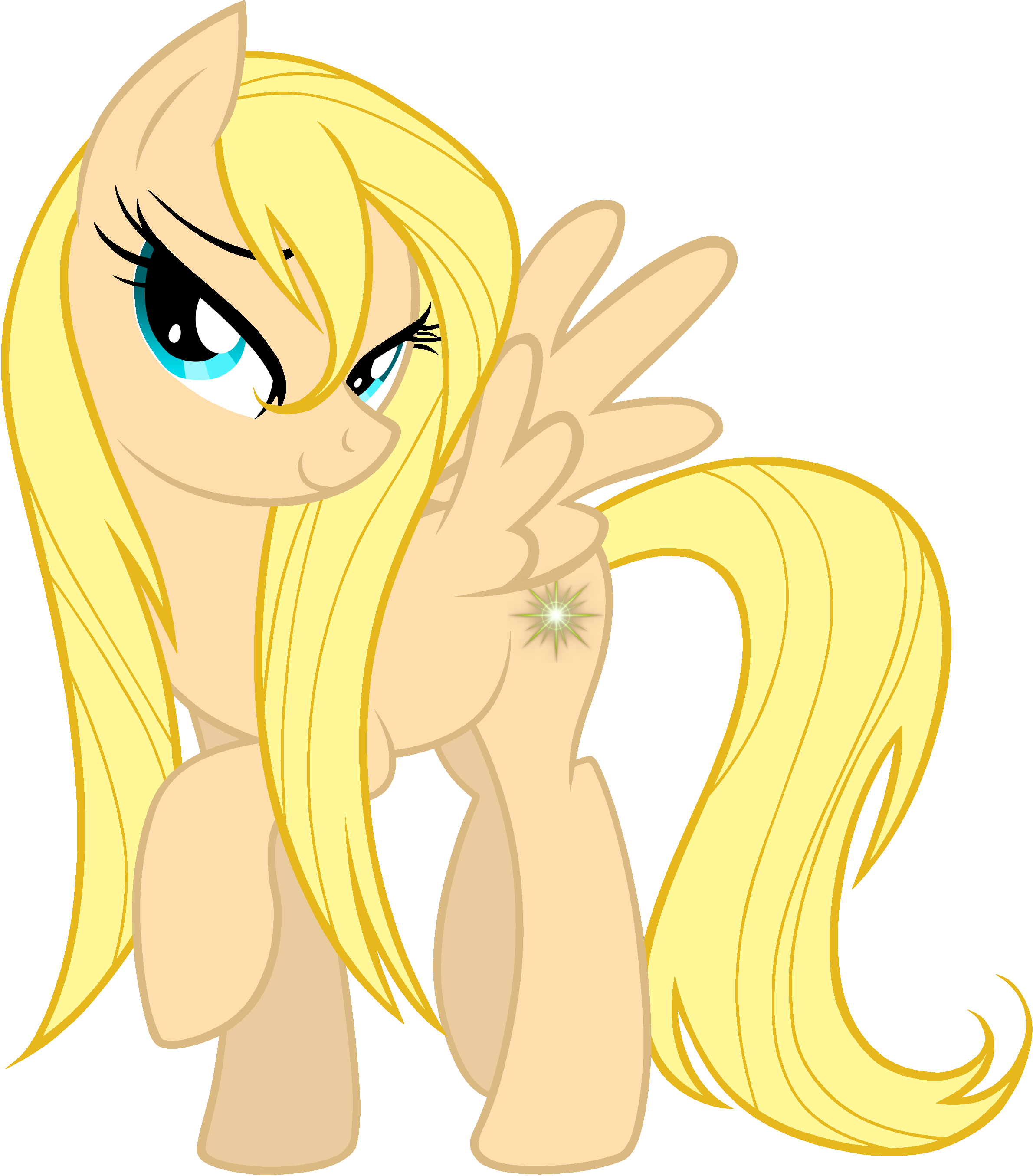 Tinkerbell Wet Mane By Fluttershy1982 Tinkerbell Wet - Wet Mane Fluttershy (2381x2710)