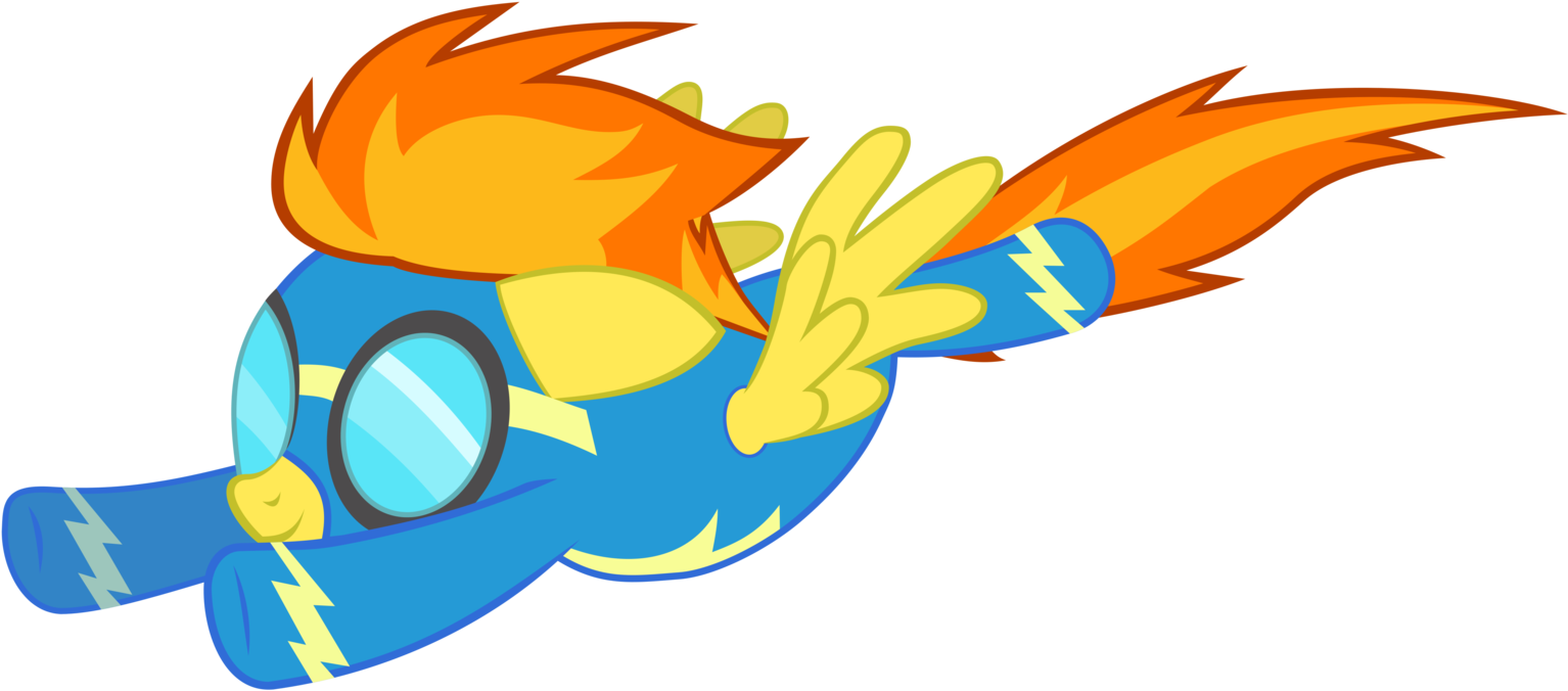 Spitfire Flying By Baumkuchenpony Spitfire Flying By - My Little Pony Spitfire Flying (1600x914)